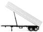 36ft Gravel Trailer White 1/87 (HO) Plastic Model by Promotex