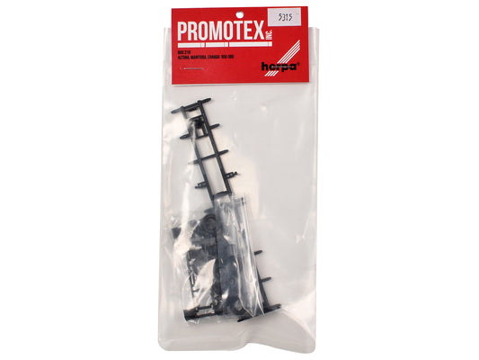 Container Chassis for 3-Axle 40ft Trailer 1/87 (HO) Plastic Model by Promotex