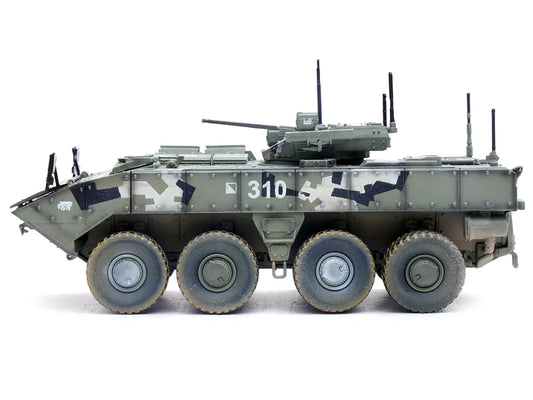 Bumerang (Object K-17) IFV (Infantry Fighting Vehicle) "Russian Army" Digital Green Camouflage "Armor Premium" Series 1/72 Diecast Model by Panzerkampf