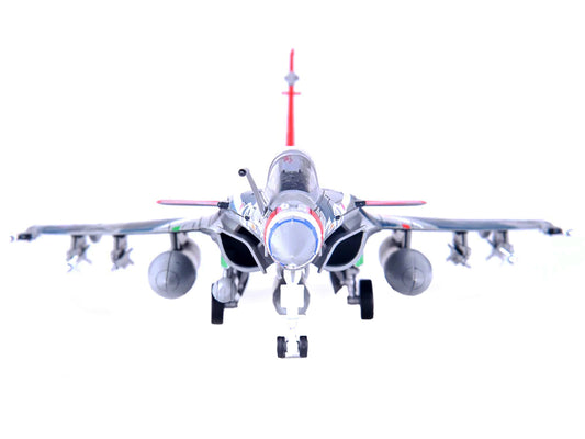 Dassault Rafale C Fighter Jet "Regiment de Chasse 2/30 Normandie-Niemen" 75th Anniversary Edition with Missile Accessories "Panzerkampf Wing" Series 1/72 Scale Model by Panzerkampf