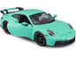 Porsche 911 GT3 Light Green 1/24 Diecast Model Car by Bburago
