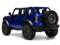 2021 Ford Bronco Open-Top Candy Blue Metallic with Extra Wheels "Just Trucks" Series 1/24 Diecast Model Car by Jada