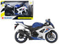 2008 Suzuki GSX-R1000 Blue Bike Motorcycle 1/12 by New Ray