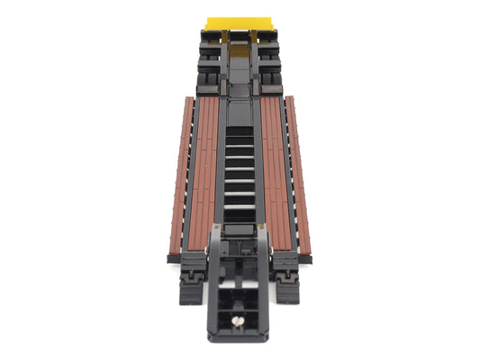Trail King TK120 Hydraulic Detachable Gooseneck Lowboy Trailer Black (Outrigger Version) "Transport Series" 1/50 Diecast Model by Diecast Masters