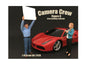 Camera Crew Figure II "Crew Holding Reflector" For 1:18 Scale Models by American Diorama