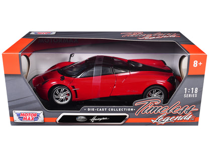 Pagani Huayra Red 1/18 Diecast Car Model by Motormax