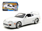 Brian's Toyota Supra White "Fast & Furious" Movie 1/24 Diecast Model Car by Jada