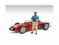 "Racing Legends" 50's Figures A and B Set of 2 for 1/18 Scale Models by American Diorama