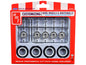 Skill 2 Model Kit Wire Wheels and Whitewall Tires Set of 5 Pieces for 1/25 Scale Models by AMT