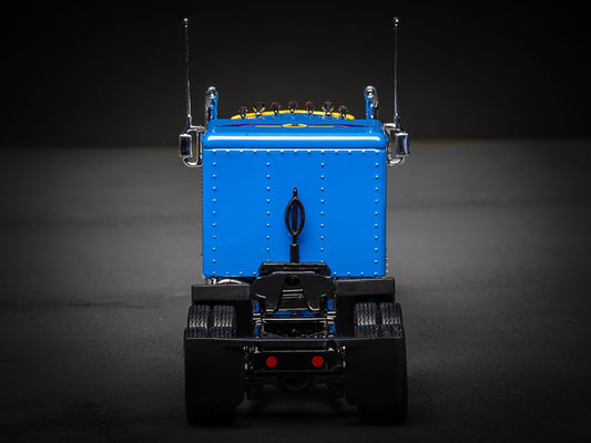 Iron Maiden "Powerslave" Transport Truck Blue "World Slavery Tour 1984-85" 1/50 Diecast Model by Corgi