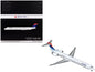 McDonnell Douglas MD-90 Commercial Aircraft "Delta Air Lines" (N910DN) White with Blue and Red Tail "Gemini 200" Series 1/200 Diecast Model Airplane by GeminiJets