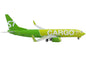 Boeing 737-800BCF Commercial Aircraft "S7 Airlines Cargo" Green 1/400 Diecast Model Airplane by GeminiJets