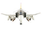 McDonnell Douglas F-4J Phantom II Fighter-Bomber Aircraft "153893 VMFA-312 Checkerboards" (1976) United States Marine Corps "Air Power Series" 1/72 Diecast Model by Hobby Master