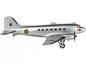 Douglas C-47 Dakota Transport Aircraft "Field Marshal Montgomery No. 24 Squadron" Royal Air Force (1945) "Planes of World War II" Series 1/144 Diecast Model Airplane by Luppa