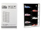 Showcase 12 Car Display Case Wall Mount with Black Back Panel "Mijo Exclusives" for 1/64 Scale Models