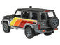 2014 Toyota Land Cruiser LC76 "TRD Livery" Gray Metallic with Stripes 1/64 Diecast Model Car by Paragon Models