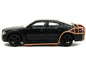 2006 Dodge Charger Matt Black with Outer Cage "Fast & Furious" Series 1/32 Diecast Model Car by Jada